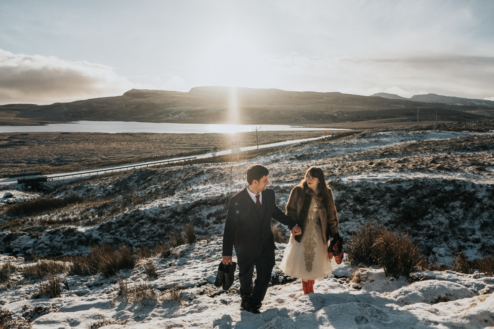 After Wedding Shooting Isle of Skye 