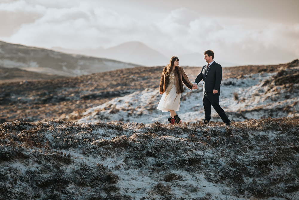 After Wedding Shooting Isle of Skye 