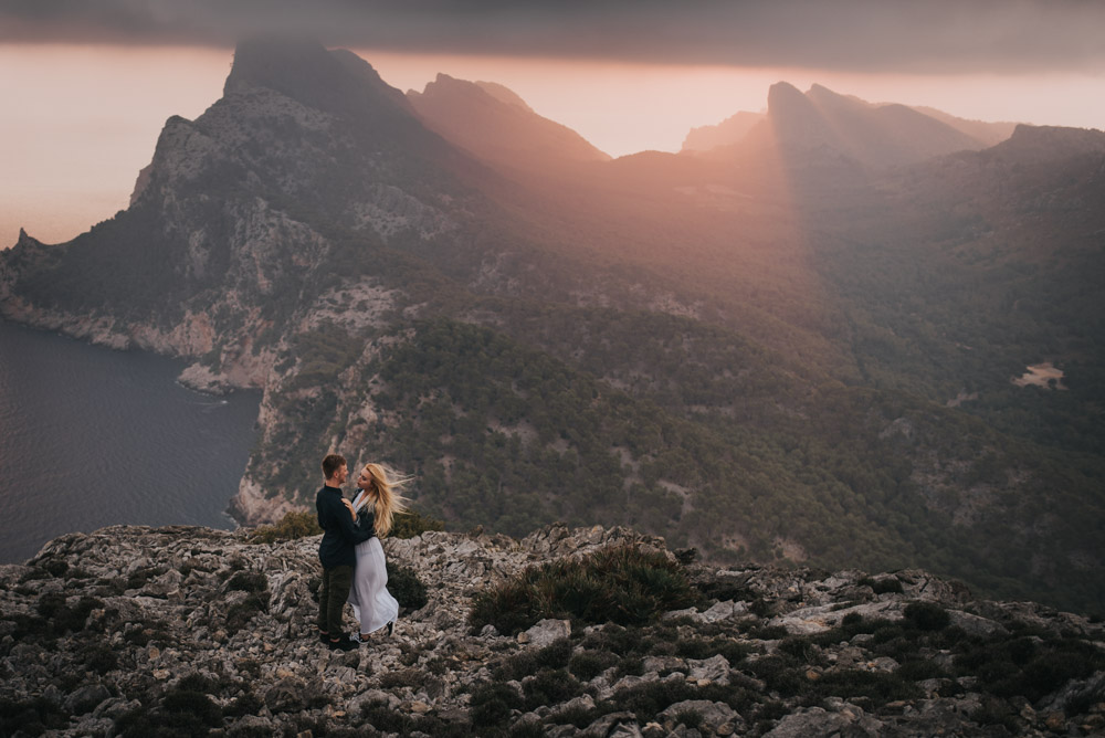 Engagementshooting auf Mallorca