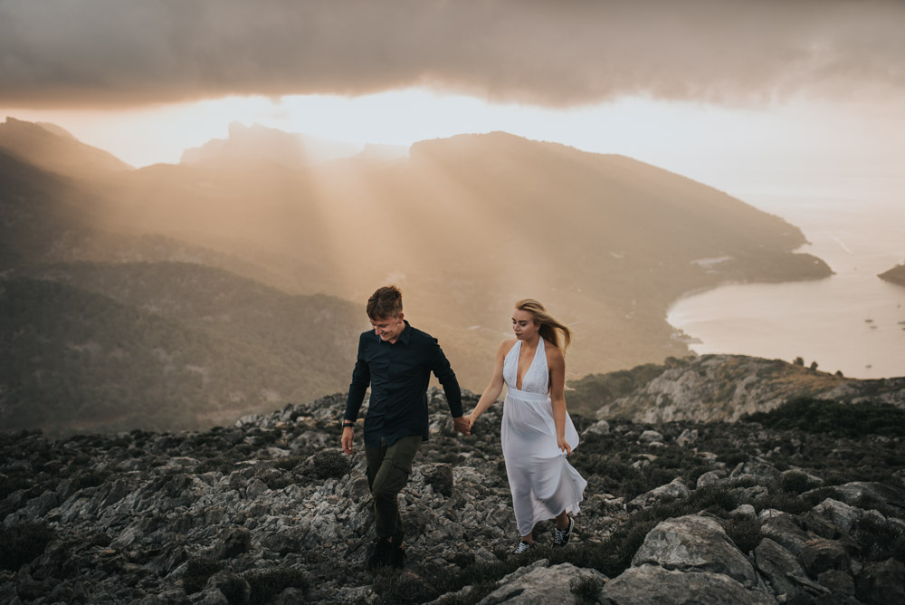 Engagementshooting auf Mallorca