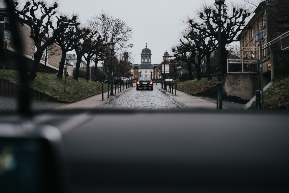 Intime Winterhochzeit Schloss Bensberg