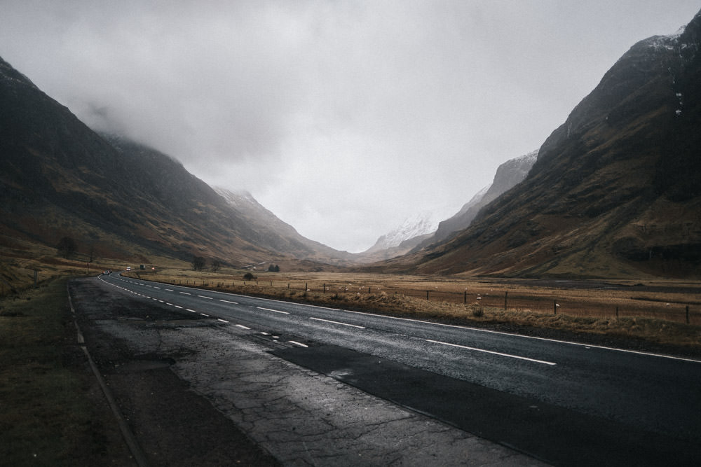 Roadtrip durch Schottland Glencoe